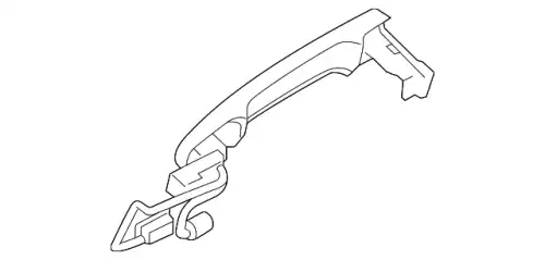 GRIP - OUTSIDE 82640-3WC2A NISSAN