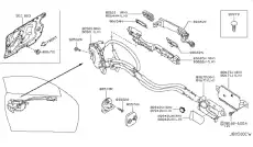 Ручка двери NISSAN 80640JU72A