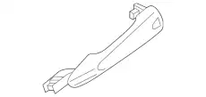 GRIP-OUTSIDE HANDLE 80640-5HJ0A NISSAN