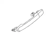 HANDLE ASSY - R 82606-ZP50C NISSAN