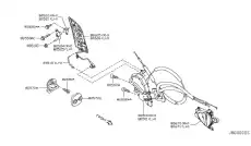 HANDLE ASSY-DR 80670-1EA0A NISSAN