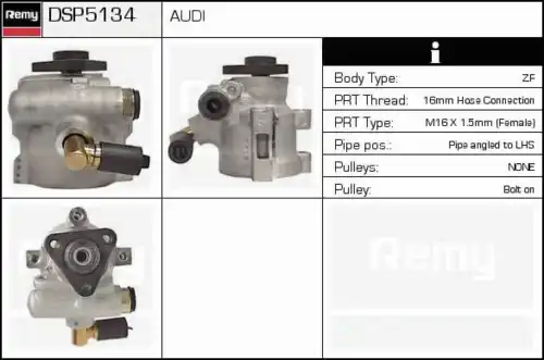 Насос гидроусилителя руля DELCO REMY DSP5134