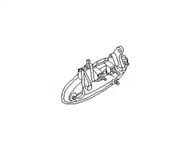 HANDLE ASSY-FRO 80607-50J00 NISSAN