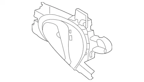 HANDLE-DR INS L 80671-1EA0A NISSAN