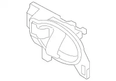 HANDLE-DR INS L 80671-1FA0B NISSAN