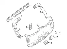 Ручка двери NISSAN 909403JA0B