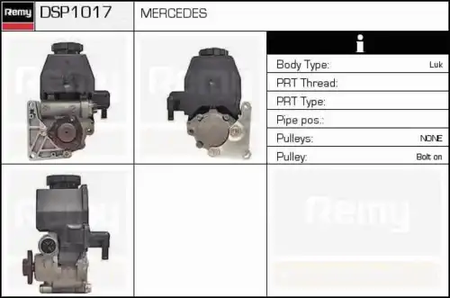Насос гидроусилителя руля DELCO REMY DSP1017