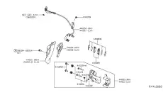 HARDWARE KIT-RE D4080-3NA0A NISSAN