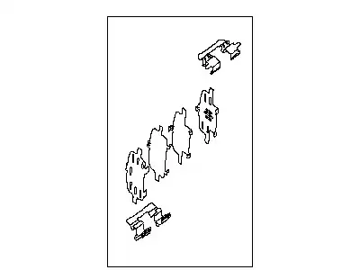 HARDWARE KIT-RE D4080-3NA0A NISSAN