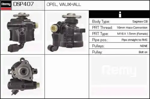 Насос гидроусилителя руля DELCO REMY DSP407