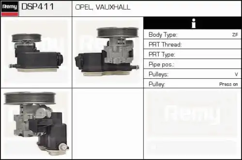 Насос гидроусилителя руля DELCO REMY DSP411