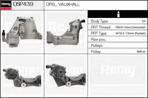 Насос гидроусилителя руля DELCO REMY DSP439