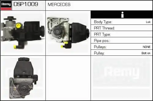 Насос гидроусилителя руля DELCO REMY DSP1009