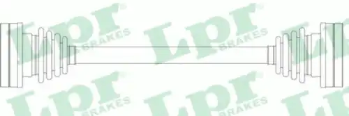 Приводной вал DS51024 LPR