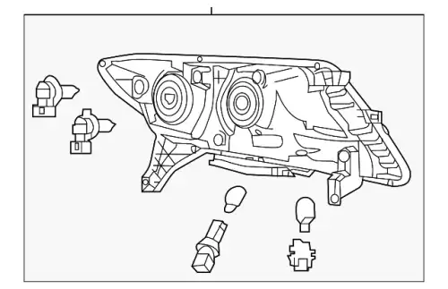 Фара NISSAN 26060-3KA0B
