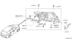 Фара NISSAN 26010-3KA0B