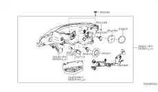 Фара NISSAN 26010-3YU0A