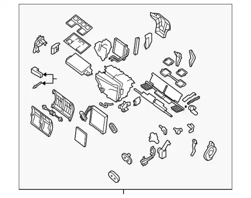 HEATING UNIT AS 27110-9N00A NISSAN