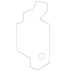 Уплотнитель двери NISSAN 82400-5HA0A