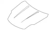 HOOD F5100-CD0MM NISSAN