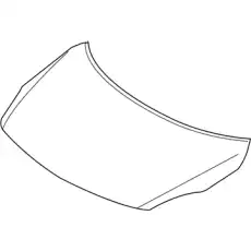 HOOD FEA00-9KKMA NISSAN