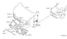 HOOD ASSY 65100-4BA0B NISSAN