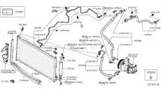 HOSE-FLEXIBLE 92490-CA000 NISSAN