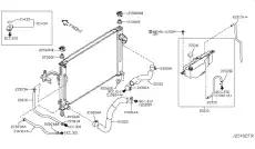 HOSE-RADIATOR,LOWER 21503-JK200 NISSAN