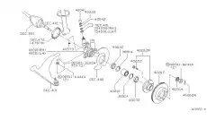 HUB ASSY ROAD W 40202-2J001 NISSAN