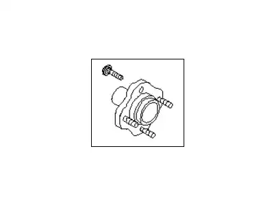 HUB ASSY-REAR @ 43202-30P01 NISSAN