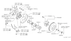 HUB ASSY-ROAD W 40202-85E01 NISSAN