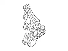 KNUCKLE SPINDLE 40014-4BA0A NISSAN