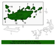 Фара NISSAN 26060-1AA0D