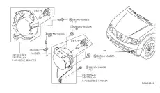 Фара противотуманная NISSAN 26150-EA825
