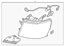Фара NISSAN 26060-1PA0A