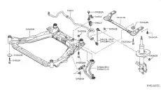 LINK COMPL-TRAN 54501-4CU0A NISSAN