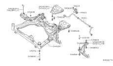Рычаг подвески NISSAN 54501-9HP0A