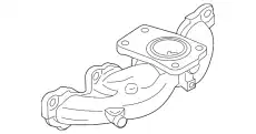 Коллектор выпускной NISSAN 14004-1KC0C