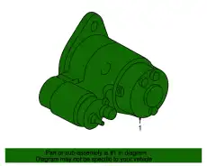 Стартер NISSAN 2330M-0W011RW