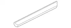 MOULDING - FRON 80871-ZT59A NISSAN