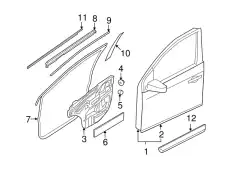 MOULDING - FRON 80871-ZT59A NISSAN