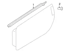 Уплотнитель двери NISSAN 80821-1EA0B