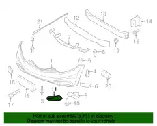 MOULDING-FRONT 62075-1GR0A NISSAN