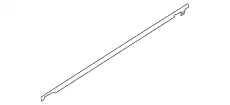 MOULDING-REAR D 828213NK0A NISSAN