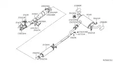КРОНШТЕЙН ГЛУШИТЕЛЯ (20611-JA000) NISSAN