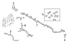 MOUNTING UP RH 21511-3NA2A NISSAN