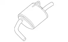 MUFFLER ASMY - 20100-3TA1C NISSAN
