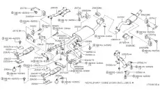 MUFFLER ASSY 20100-5W015 NISSAN