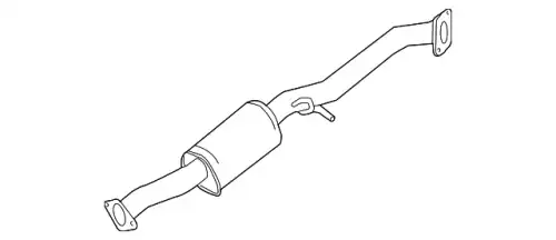 MUFFLER ASSY 20300-CD00A NISSAN