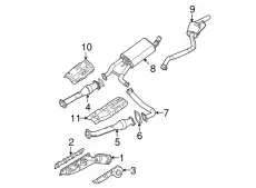 MUFFLER ASSY - 20050-ZL10A NISSAN